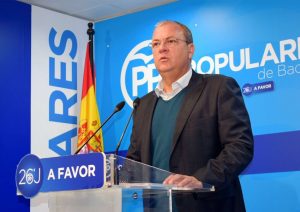 Monago rueda Badajoz