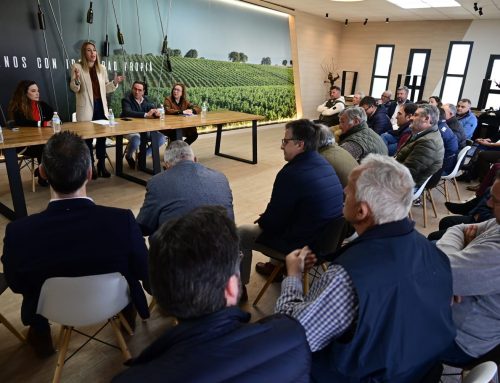 María Guardiola propone la destilación de las existencias y la cosecha en verde ante la crisis del sector vitivinícola